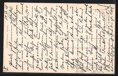 AK München, Feldherrenhalle & Theatiner Hofkirche