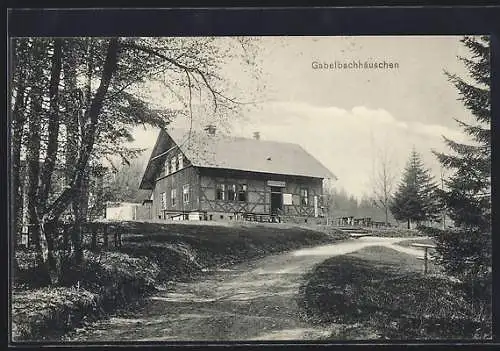 AK Ilmenau, Gasthaus Gabelbachhäuschen