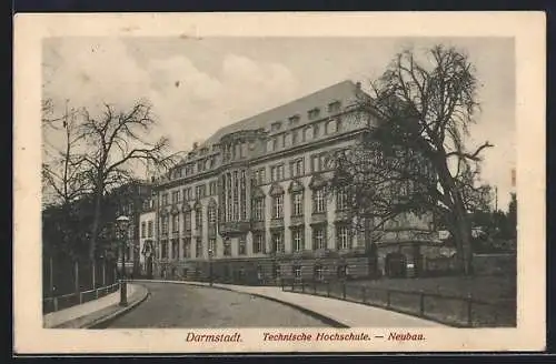 AK Darmstadt, Technische Hochschule, Neubau