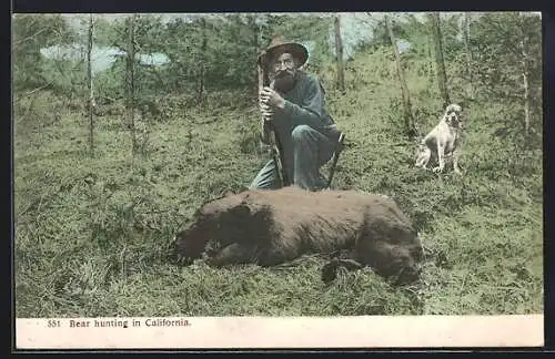 AK Bear hunting in California