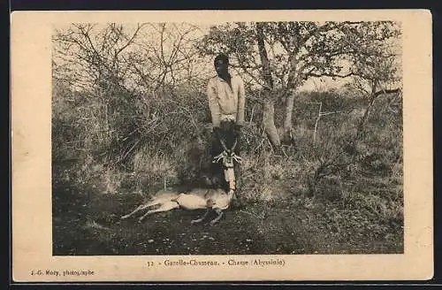 AK Gazelle-Chameau, Chasse Abyssine