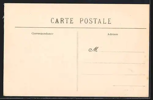 AK Passagierschiff Rochambeau im Hafen, Compagnie Générale Transatlantique