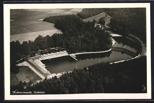 AK Radevormwald, Ueltebad aus der Vogelschau