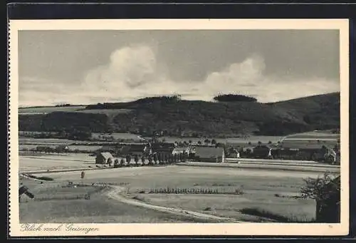 AK Geisingen / Baden, Kreispflege-Anstalt, Ansicht von Ortsrand