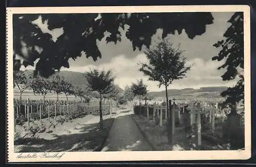 AK Geisingen / Baden, Kreispflege-Anstalt, Anstaltsfriedhof, Tuttlingerstrasse 11