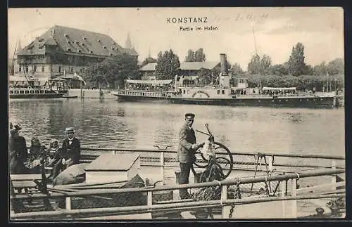 AK Konstanz, Partie im Hafen