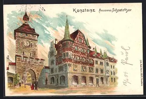 Lithographie Konstanz, Äusseres Schnetzthor