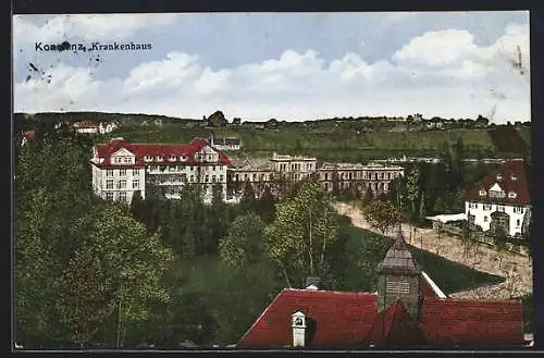 AK Konstanz, Blick auf das Krankenhaus