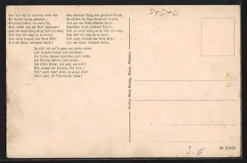 AK Hann. Münden, Partie am Weserstein