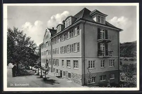 AK Bad Mergentheim, Blick auf das St. Rochusstift