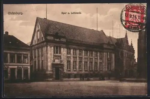 AK Oldenburg / O., Spar- und Leihbank