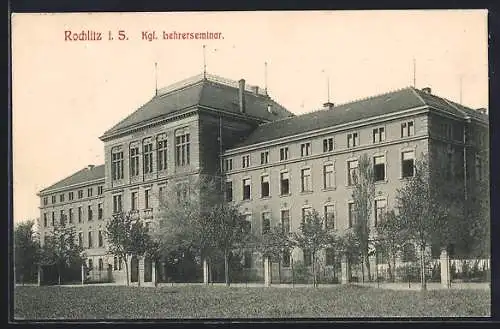 AK Rochlitz, Blick zum Kgl. Lehrerseminar