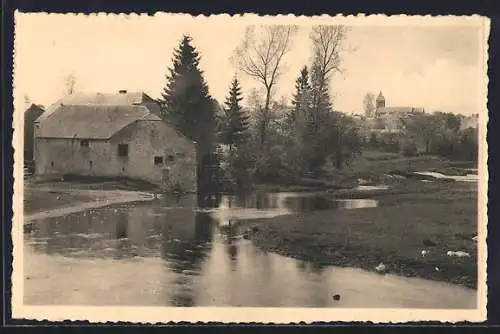 AK Florenville s/Semois, La Semois et le Vieux moulin à Lacuisine