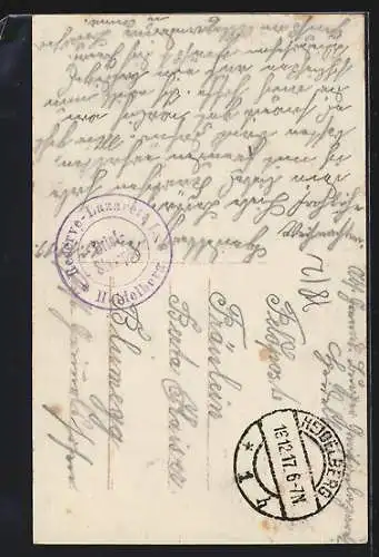 AK Wenn Zweie sich gut sind, Soldat in Uniform mit seiner Liebsten