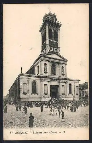 AK Roubaix, L`Église Notre-Dame