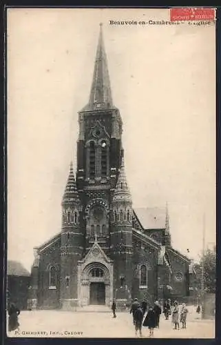 AK Beauvois-en-Cambrésis, L`Église