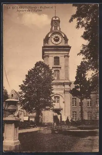 AK Le Quesnoy, Beffroi et Square de l`Église