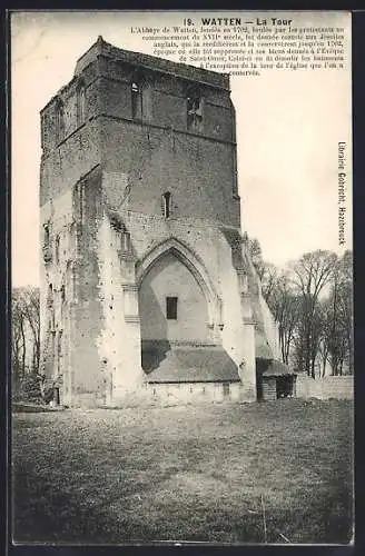 AK Watten, La Tour de l`ancienne abbaye de Watten