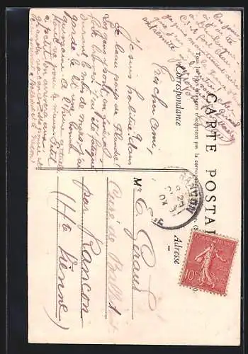 AK Armentières, Église Notre-Dame