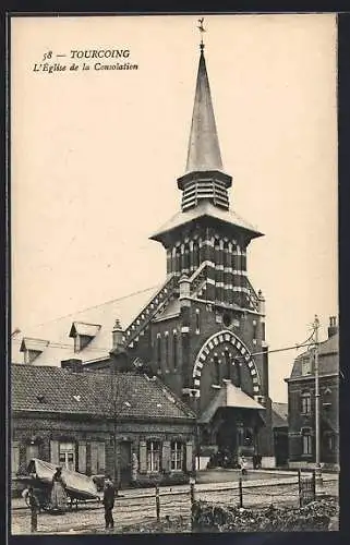 AK Tourcoing, L`Église de la Consolation