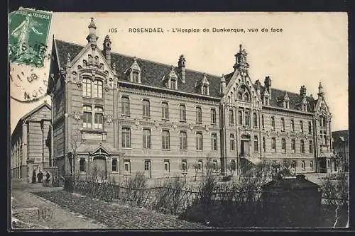 AK Rosendael, L`Hospice de Dunkerque, vue de face