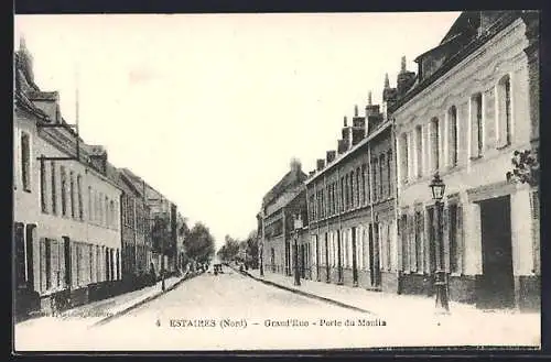 AK Estaires, Grand`Rue, Porte du Moulin