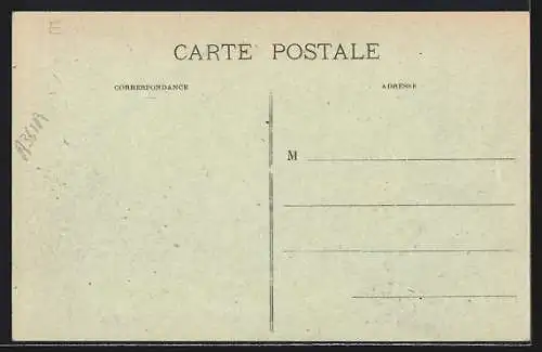 AK Anor, Avenue de la Gare avec charrettes et bâtiments en brique