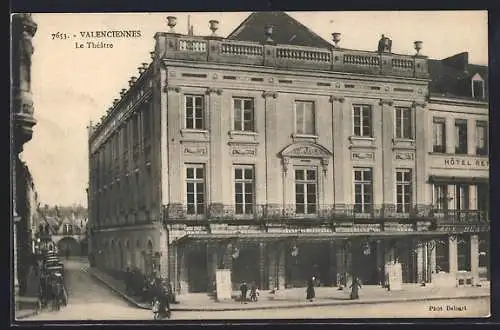 AK Valenciennes, Le Théâtre et l`hôtel adjacent