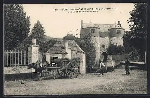 AK Montigny-en-Ostrevent, Ancien Château des Ducs de Montmorency