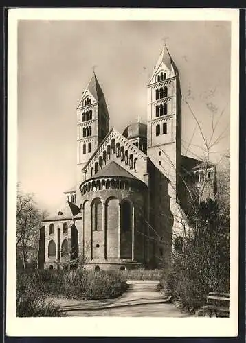 Foto-AK Walter Hege: Speyer, Der Ostbau des Doms