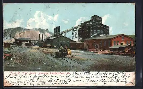 AK Carbondale, PA, D. & H. Coal Brook Breaker