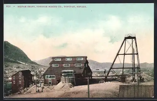 AK Mizpah Shaft, Tonopah Mining Co., Silbermine