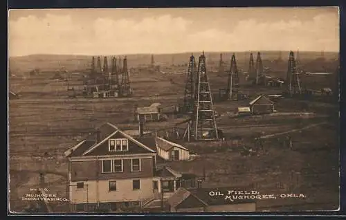 AK Muskogee, OK, Oil Field