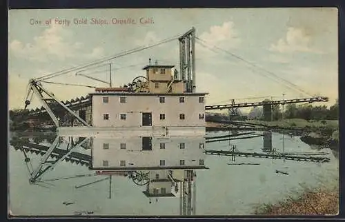 AK Oroville, CA, One of Forty Gold Ships