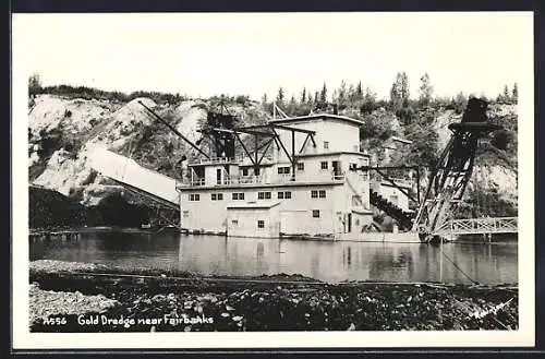 AK Faibanks, AK, Gold Dredge