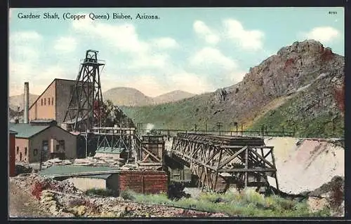 AK Bisbee, AZ, Gardner Shaft, Copper Queen