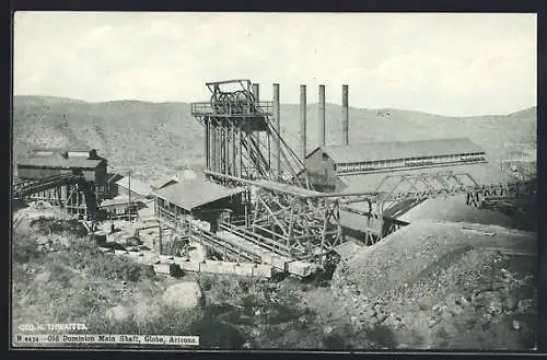 AK Globe, AZ, Old Dominion Main Shaft