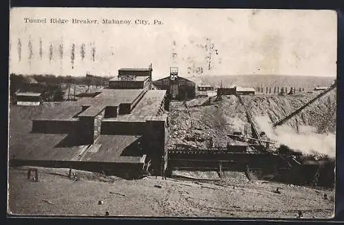 AK Mahanoy City, PA, Tunnel Ridge Breaker