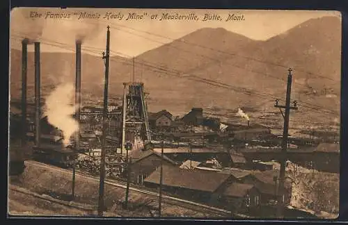 AK Meaderville, MT, The Famous Minnie Healy Mine