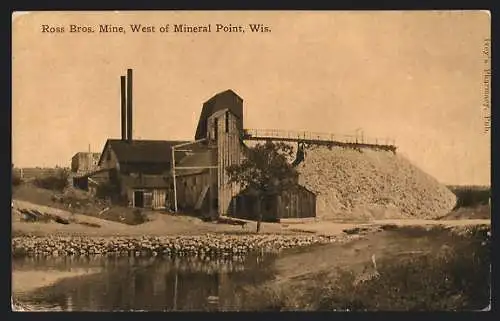 AK Mineral Point, WI, Ross Bros. Mine