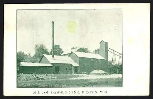 AK Benton, WI, Mill of Dawson Mine