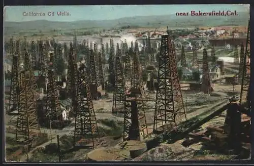 AK Bakersfield, CA, California Oil Wells