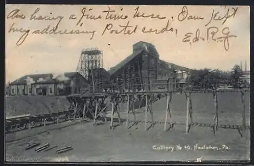 AK Hazleton, PA, Colliery No. 40