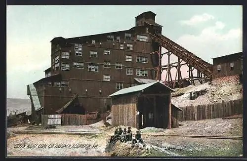 AK Scranton, PA, Green Ridge Coal Co. Breaker