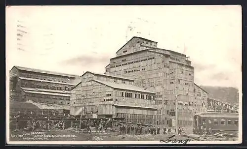 AK Shenandoah, PA, Colliery No. 4 Packers, Lehigh Coal & Navigation Co.