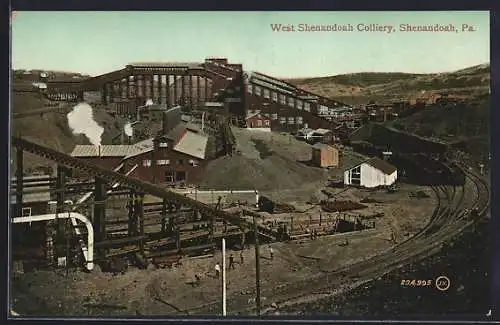 AK Shenandoah, PA, West Shenandoah Colliery