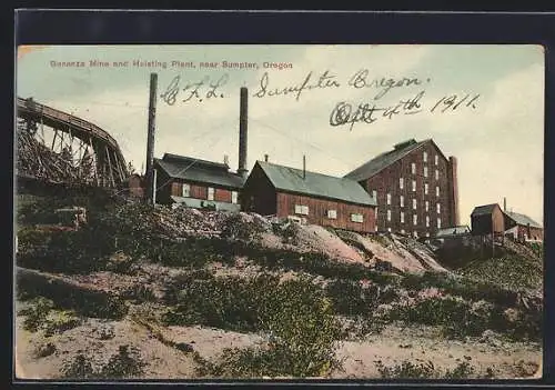 AK Sumpter, OR, Bonanza Mine and Hoisting Plant