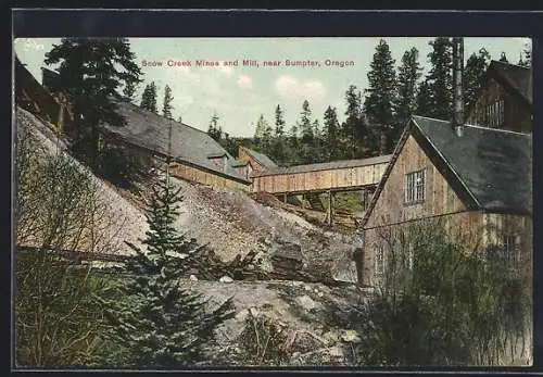 AK Sumpter, OR, Snow Creek Mines and Mill