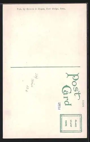 AK Dodge, IA, Entrance of Gypsum Mine, scene underground