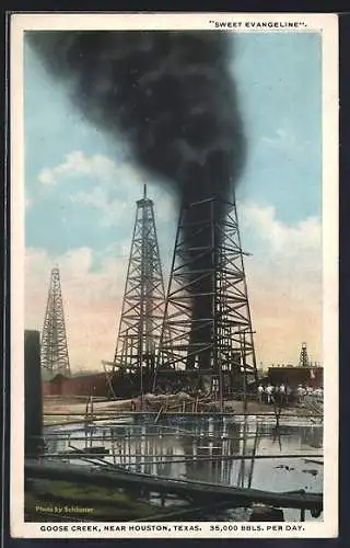 AK Houston, TX, Goose Creek Oil Field